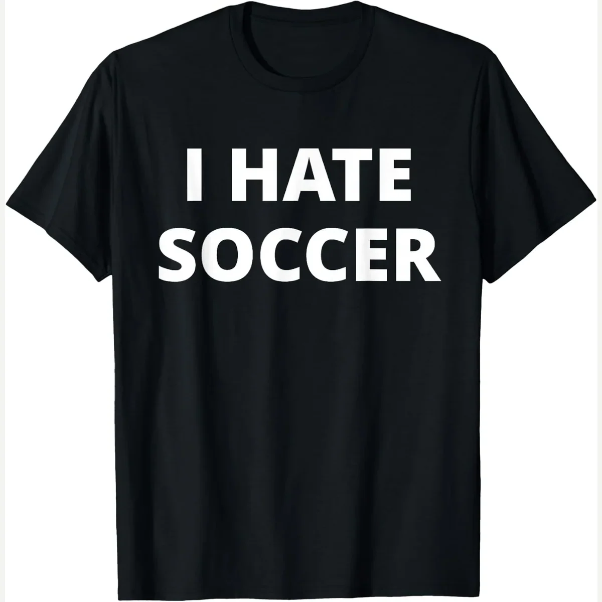 I Hate Soccer print by Anti Sport Designs