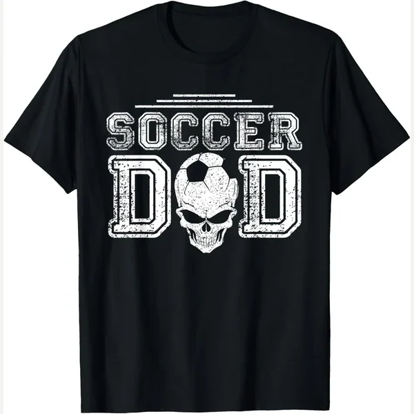 Soccer Dad Skull Player print by Soccer Dad Football For Daddy