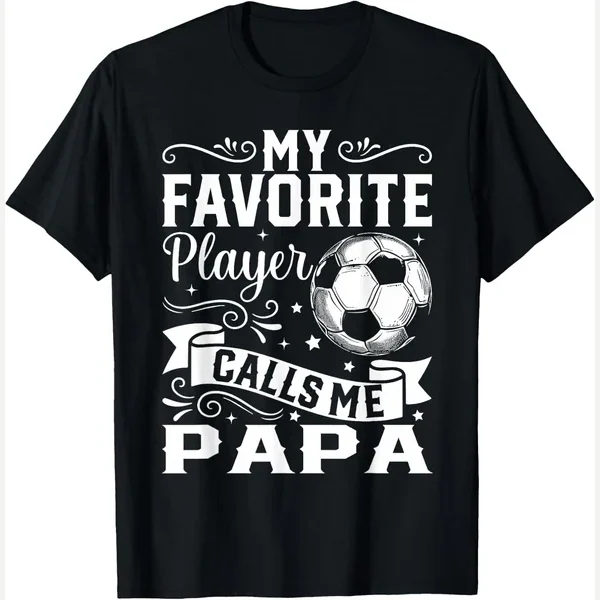 My Favorite Calls Me, my favorite soccer player funny print by My Favorite Soccer Player Funny