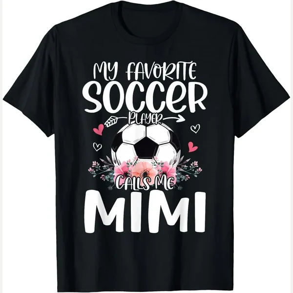My Favorite Calls Me Mimi print by Mimi Funny Soccer