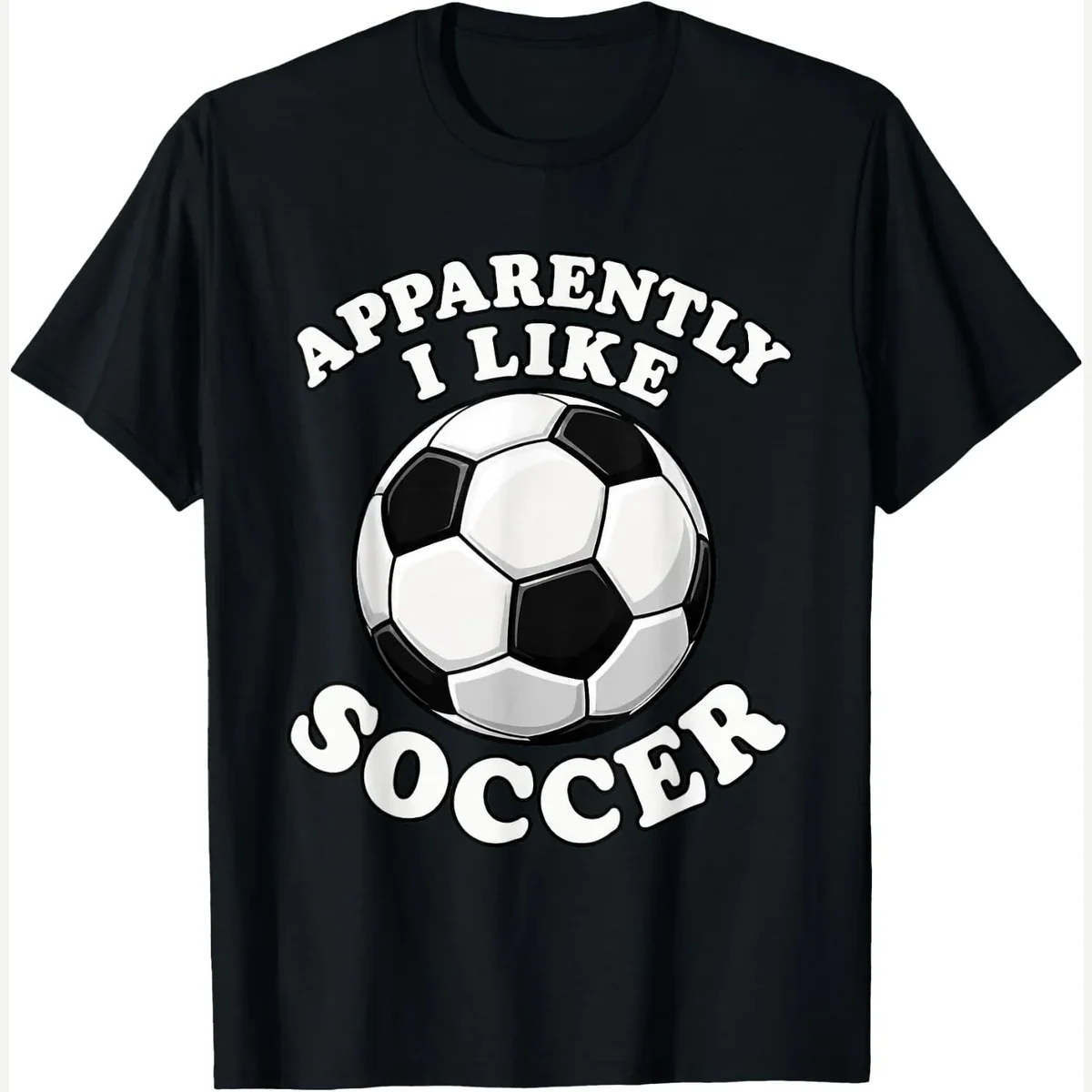 Apparently I Like Fan Quote print by Funny Soccer Fans And Soccer Players Saying