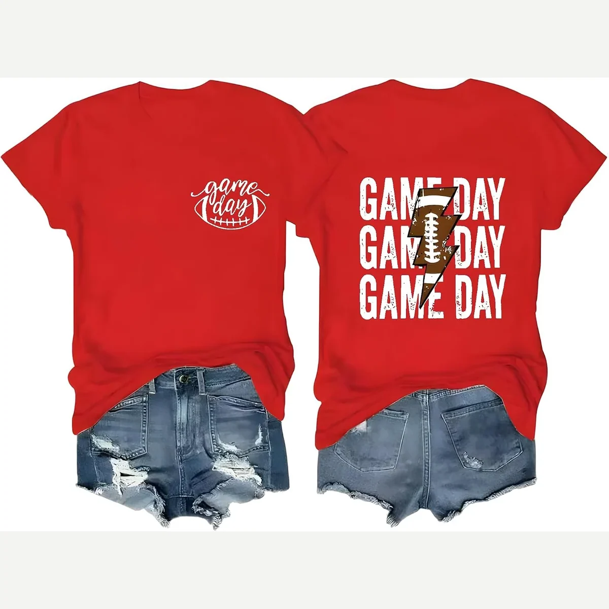 Day Football Sports A Red print by otistyl