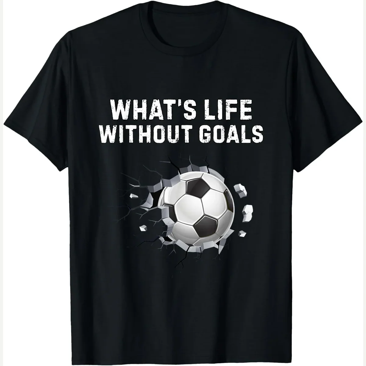 What's Life Without Goals Lover print by Funny Soccer Shirt For Men Women