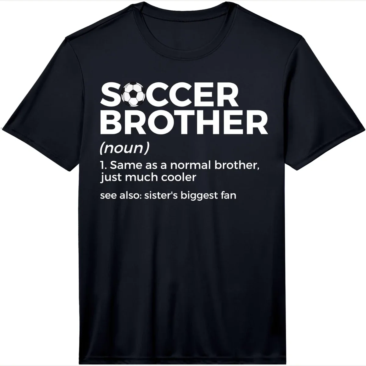 Definition Biggest Fan Performance print by Funny Soccer Apparel