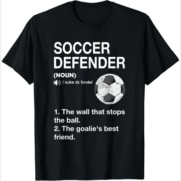 Defender Definition Football print by Funny Soccer Player Gifts