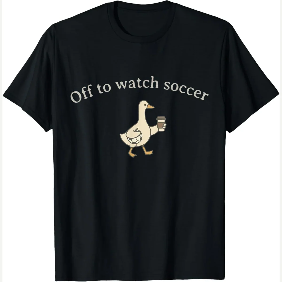 Silly Goose Off to Watch print by Off To Watch Soccer Mothers Day Mom Women Men