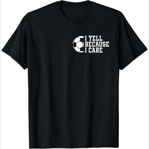 I Yell Because I Care Pocket Dads print by I Yell Because I Care Pocket Soccer