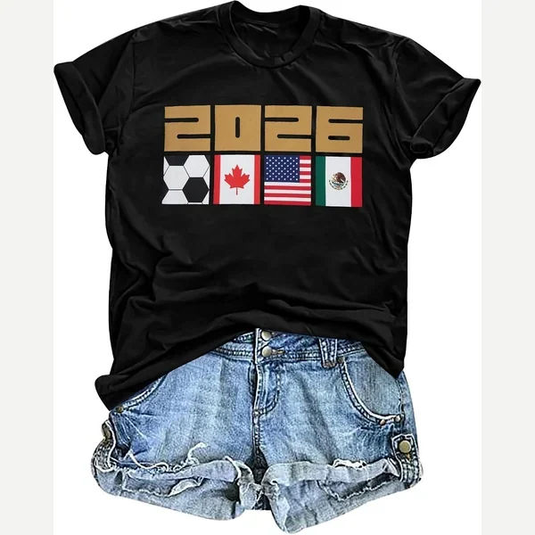 Cup 2026 USA Football Match Jersey print by BANGELY