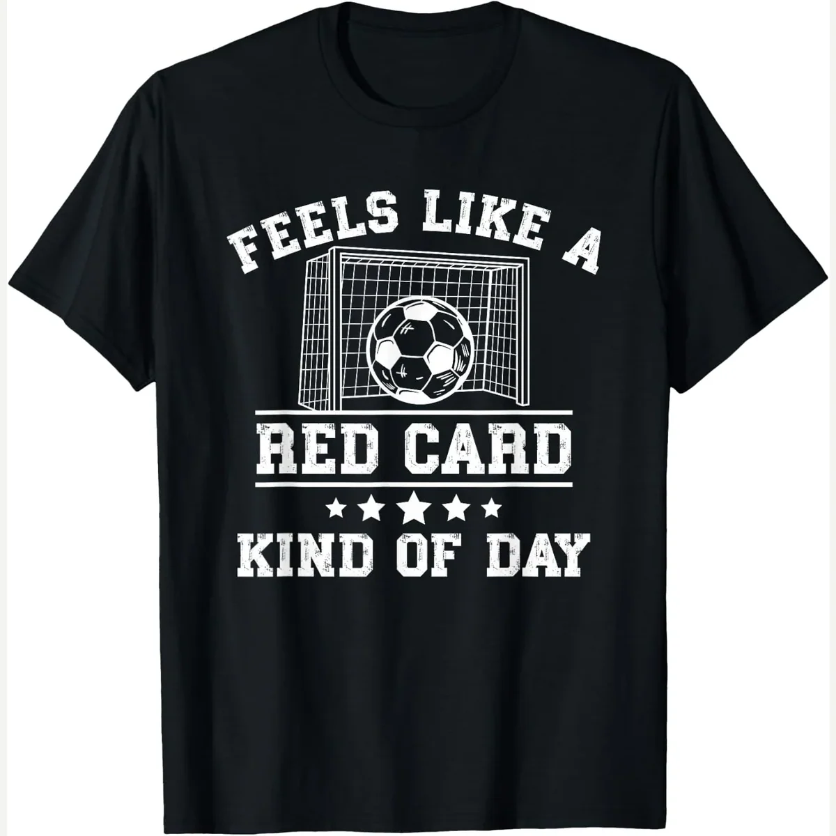 Feels Like a Red Card Kind of Day print by Soccer Humor Game Days Gifts