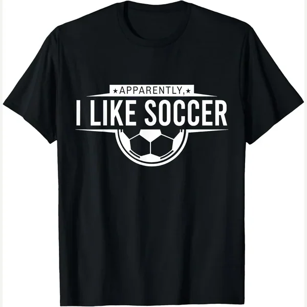 Apparently I Like print by Minimal Soccer Vibes