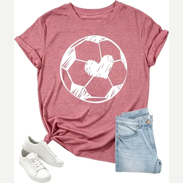 Sport Heart Letter Printed print by HPWCML