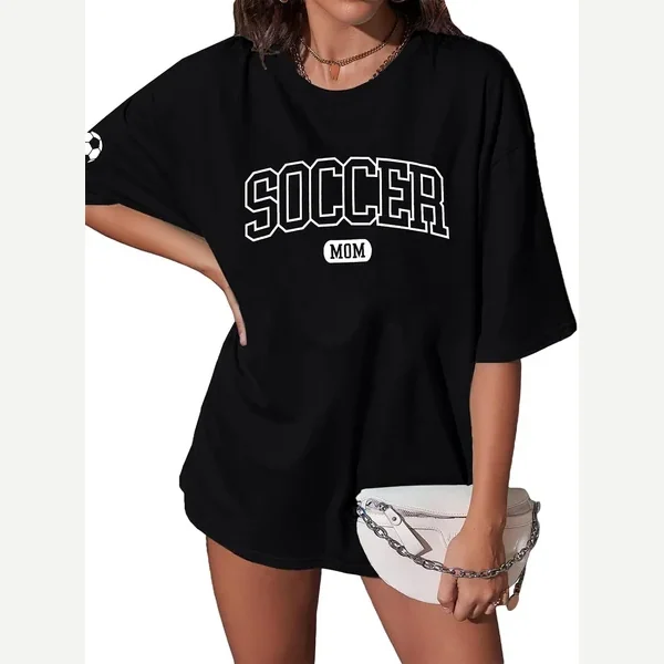 Oversized Soccer Mom print by ASTANFY