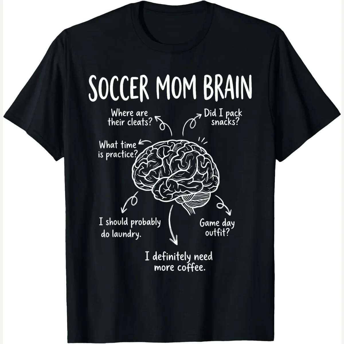 Brain Sports Parent Practice print by The Sports Parent Humor