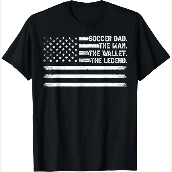 The Wallet The Legend print by Soccer Dad Funny the Legend