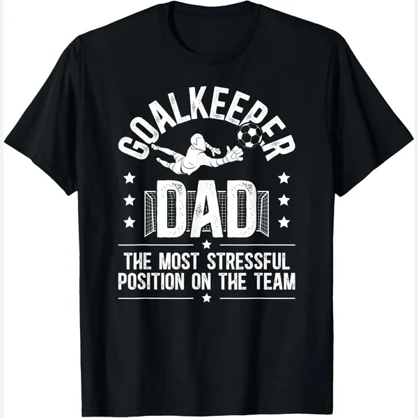 Soccer Goalkeeper Dad Of A Goalie Father print by Funny Soccer Keeper Dad Of A Soccer Goalie Dad