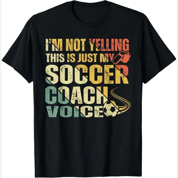 I'm Not Yelling This Is Just My, soccer lover store print by Soccer Lover Store