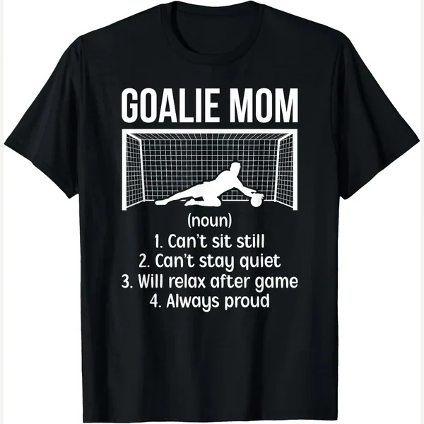 Soccer Goalkeeper Mom Definition Goalie Mother print by Funny Mama Of A Soccer Keeper Mom