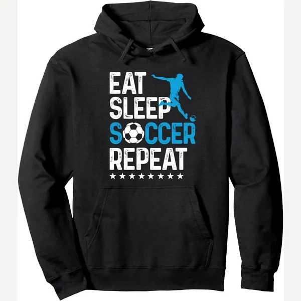 Eat Sleep Repeat, eat sleep soccer repeat shirts print by Eat Sleep Soccer Repeat Shirts