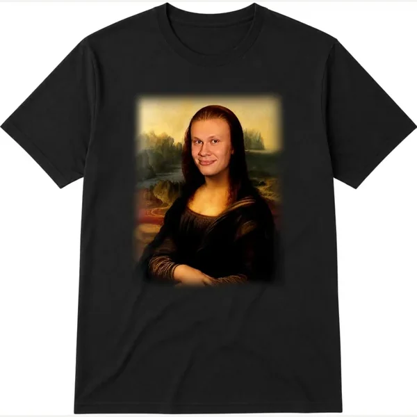 Mona Lisa Meme print by Generic