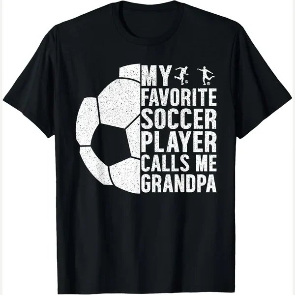 My Favorite Calls Me, my favorite soccer player calls me grandpa for men print by My Favorite Soccer Player Calls Me Grandpa For Men