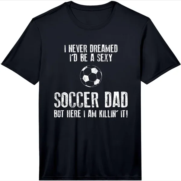 Soccer Dad Performance print by Soccer Dad Funny Tee