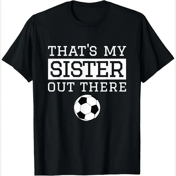 Brother Soccer 'That's My Sister' print by Shirtbooth: Matching Soccer Shirts