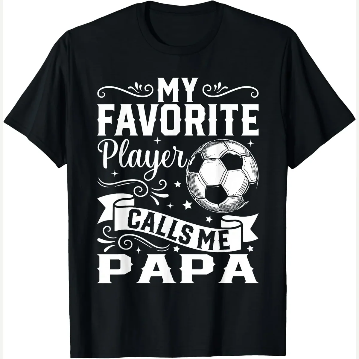 My Favorite Calls Me, my favorite soccer player funny print by My Favorite Soccer Player Funny