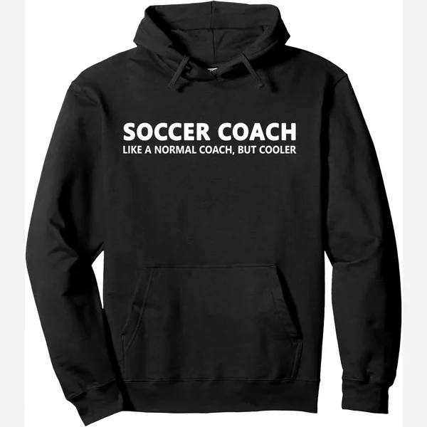 Trainer Definition Pullover Hoodie print by Soccer Coach Gift Clothing