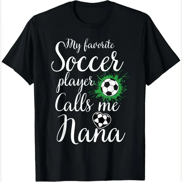 My Favorite Calls Me, my favorite soccer player calls me nana soccer print by My Favorite Soccer Player Calls Me Nana Soccer