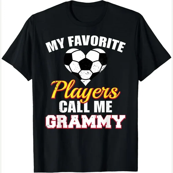 My Favorite Players Call Me Grammy print by Soccer Grammy By December