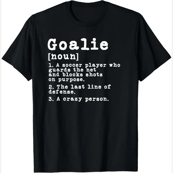 Soccer Goalkeeper Goalie Definition print by Funny Soccer Goalkeeper Apparel