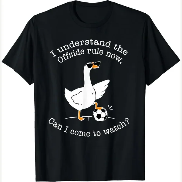 Silly Goose I Understand Offside Rule Now print by Silly Goose Funny Soccer Offside Rule Humor