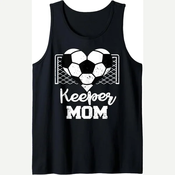 Keeper Mom Soccer Goalkeeper Tank print by Goalkeeper Mom By September