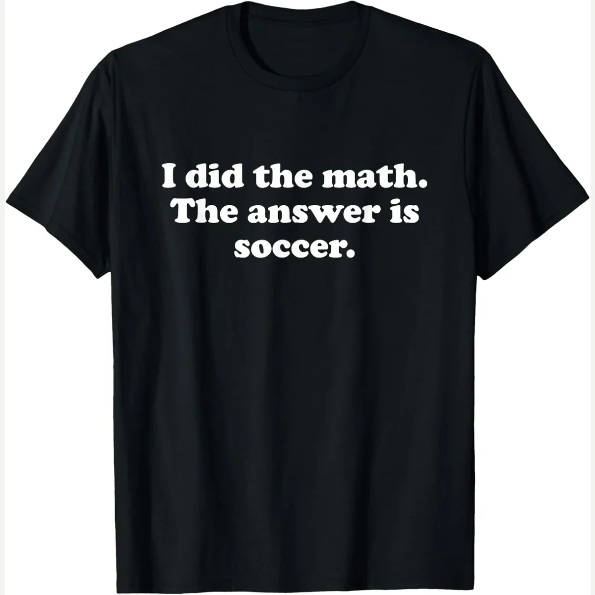Kids & Youth t-shirt, black print by Funny Soccer Apparel Co