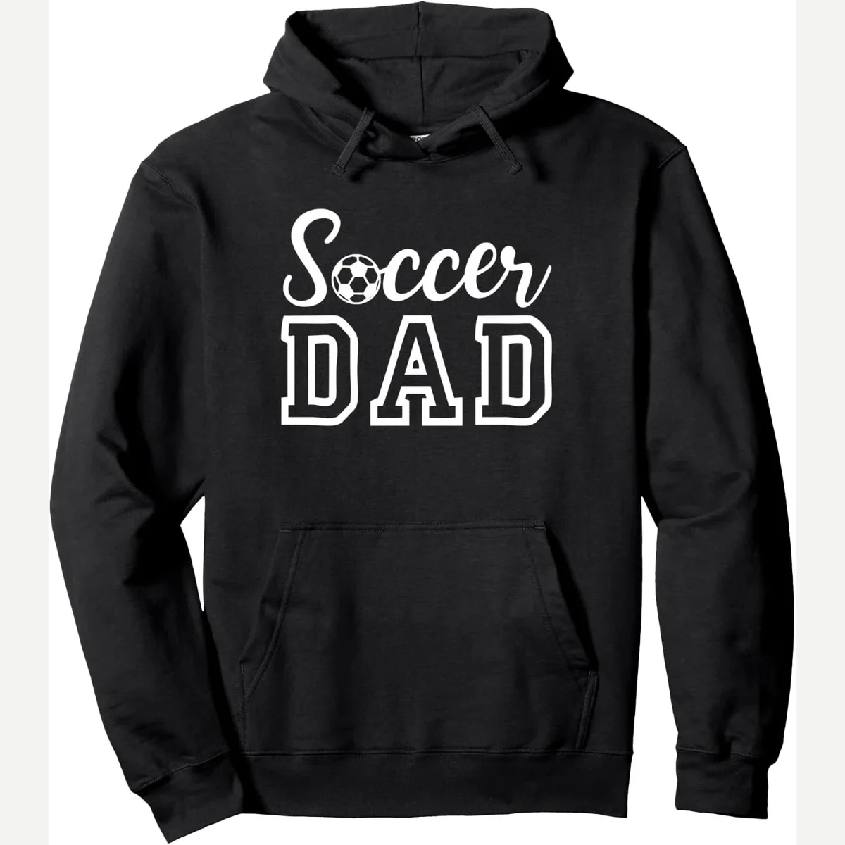 Pullover Hoodie, soccer dad tee print by Soccer Dad Tee