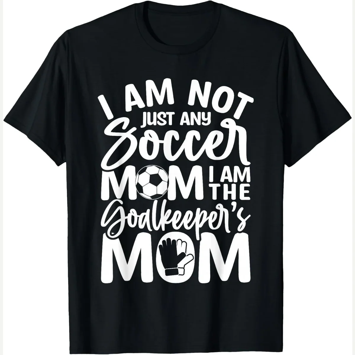 Goalkeeper Mom print by Goalkeeper Mom - Soccer Goalie Mama Women Gift