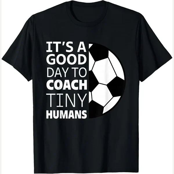 I Tiny Humans Trainer Outfit Gag print by Soccer Game Ball Sports Lover Gift Men Women Kids