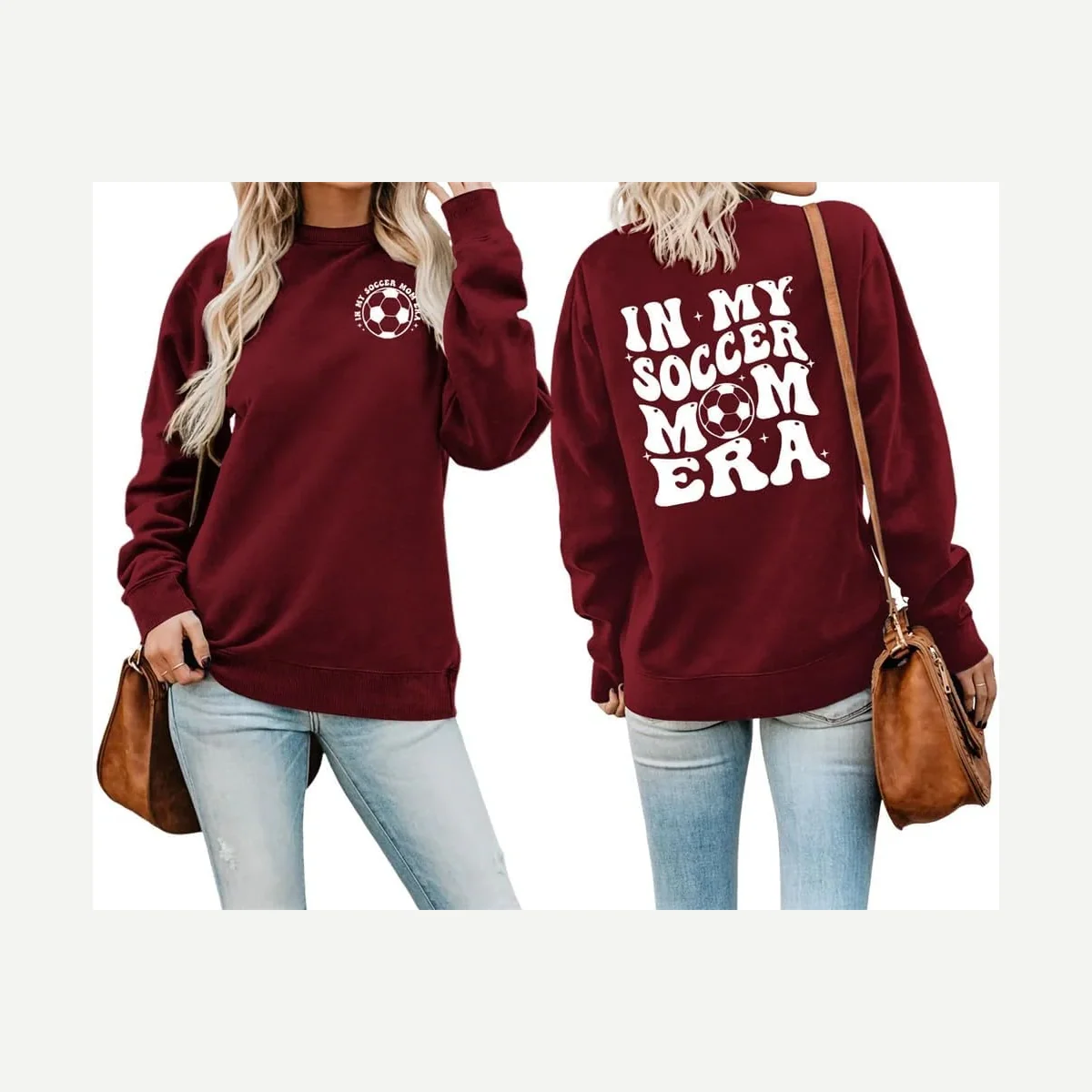 In My Era Sweatshirt Crewneck Sport print by ESIKAH