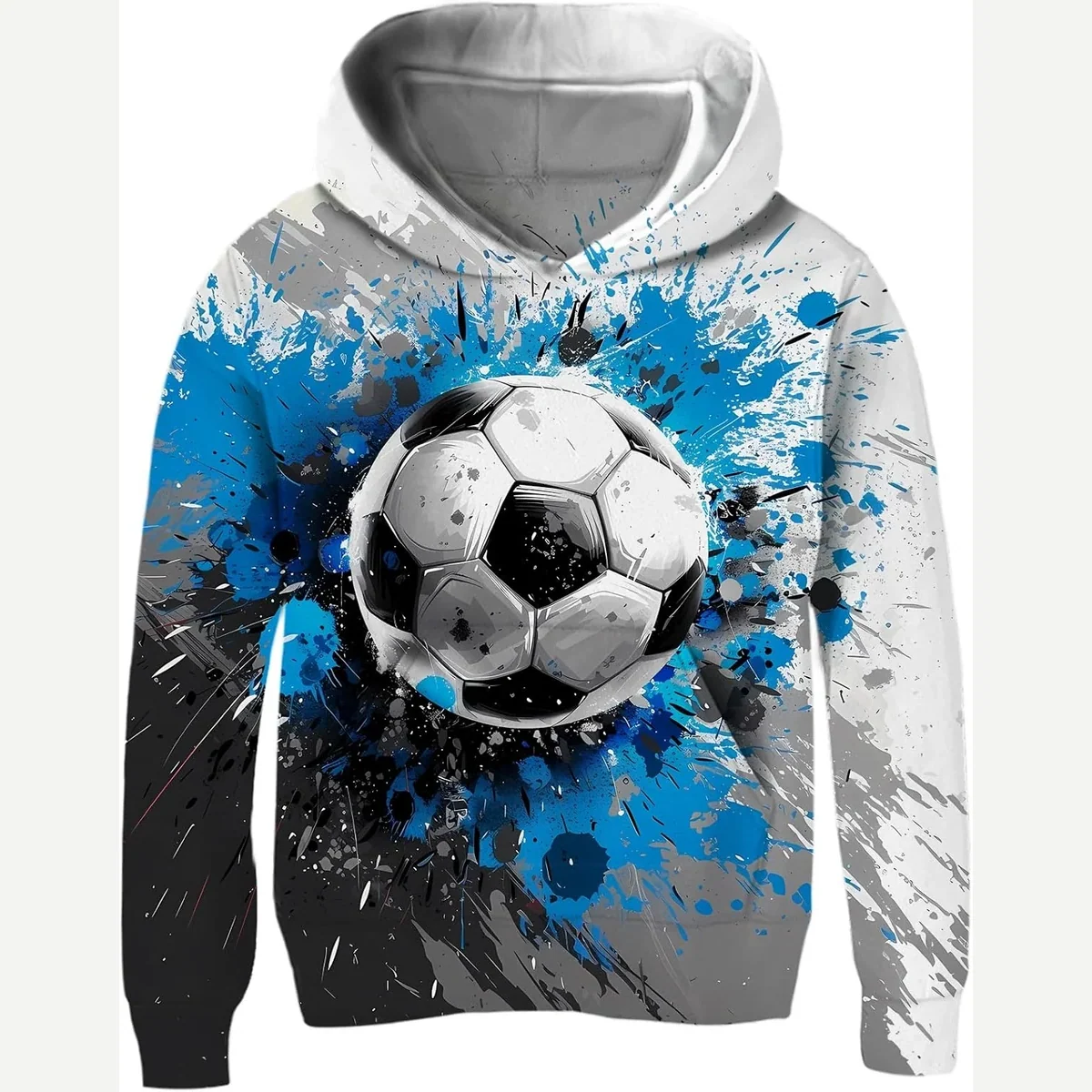 Hoodie Athletic Sweatshirt print by Kimoda