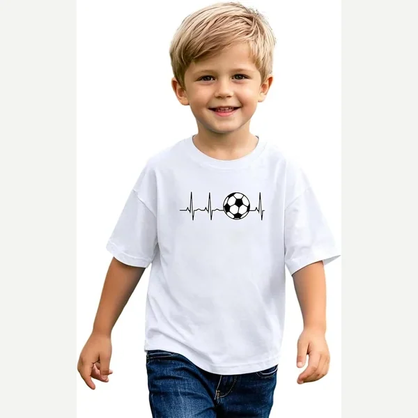 Heartbeat Tees Lover Crewneck Short Sleeves print by Oiiaayy
