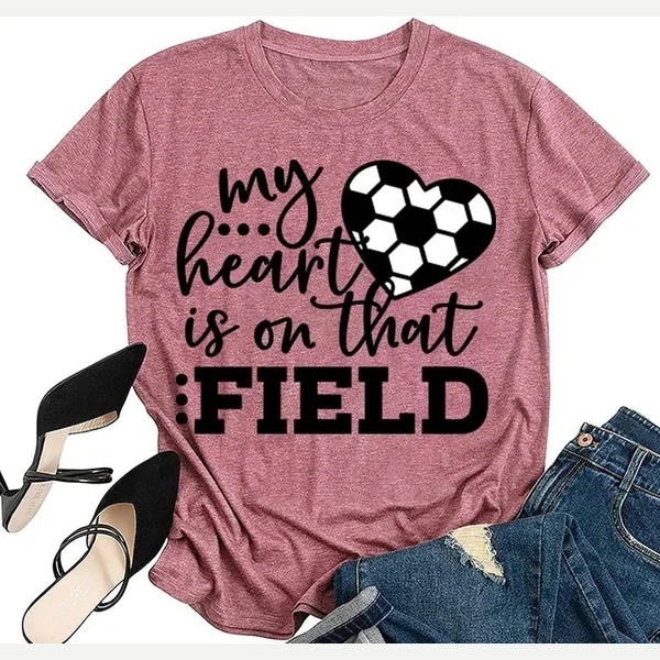 My Heart is on that Field print by YourTops